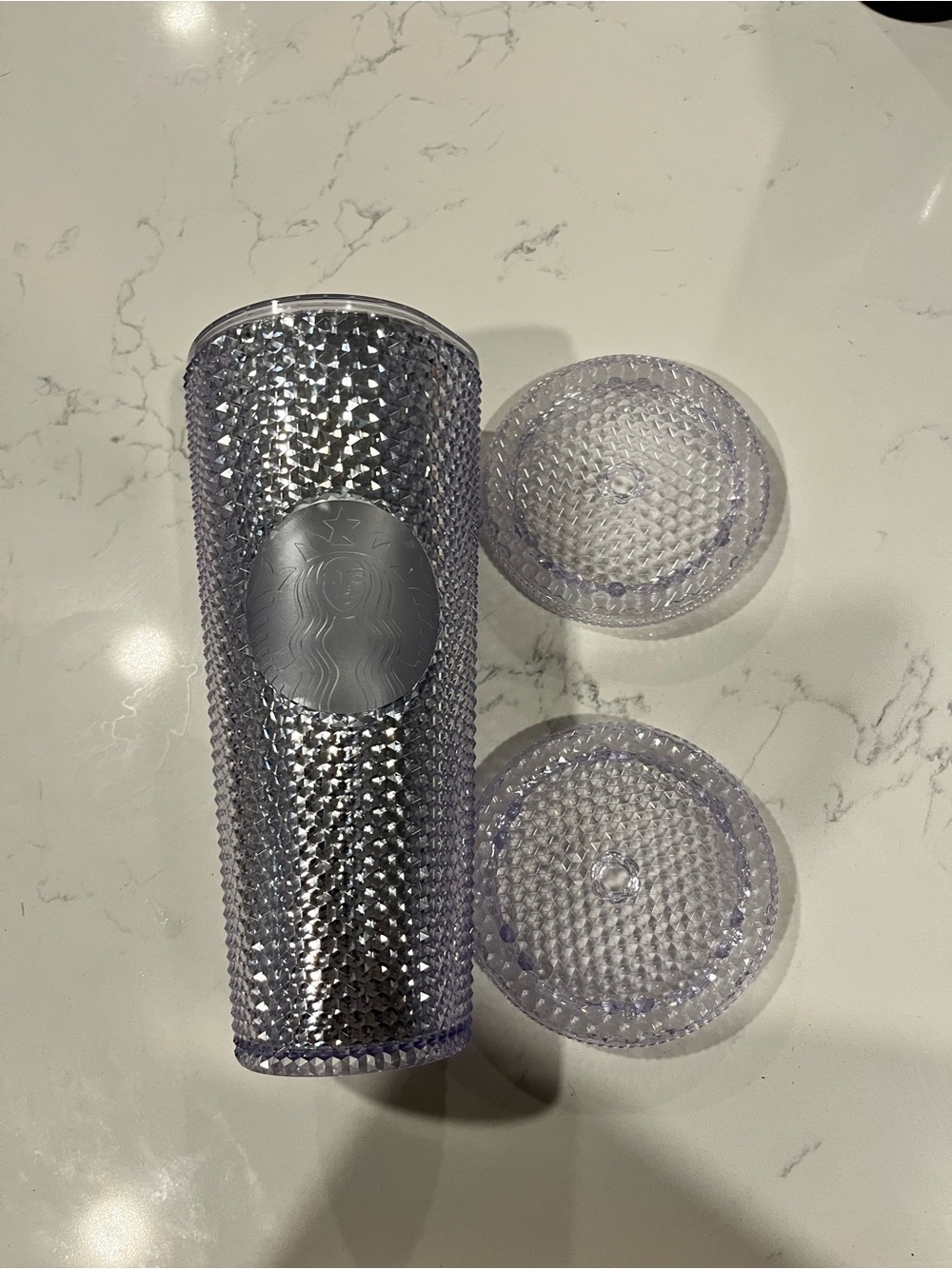 Starbucks Studded Tumbler with Matching Lids